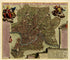 Novissima Et Accuratissima Delineatio Romae from a Collection of Plans of Fortifications and Battles, 1684-1709 by Relic Map Company