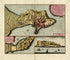 Plan De La Ville De Gibraltar from a Collection of Plans of Fortifications and Battles, 1684-1709 by Relic Map Company