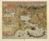 La Ville Et Havre De Toulon Avec Ses Forts from a Collection of Plans of Fortifications and Battles, 1684-1709 by Relic Map Company