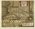 Plan Van Hulst Met Zyn Onderhorige Forte Mitgaders De Attaque Der France from a Collection of Plans of Fortifications and Battles, 1684-1709 by Relic Map Company