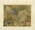 Plan De La Ville De Dendermonde from a Collection of Plans of Fortifications and Battles, 1684-1709 by Relic Map Company