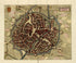 Mechlinia Vulgo Malines from a Collection of Plans of Fortifications and Battles, 1684-1709 by Relic Map Company