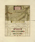 Plan De La Situation Du Payx Et Ligne Ennemis Entre La Riviere Mahangne from a Collection of Plans of Fortifications and Battles, 1684-1709 by Relic Map Company