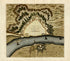 Nymegen Sterck Stadt In Gelderland from a Collection of Plans of Fortifications and Battles, 1684-1709 by Relic Map Company