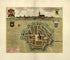 Dixmvda from a Collection of Plans of Fortifications and Battles, 1684-1709 by Relic Map Company