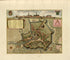 Armentieres from a Collection of Plans of Fortifications and Battles, 1684-1709 by Relic Map Company