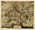 Luxemburgum from a Collection of Plans of Fortifications and Battles, 1684-1709 by Relic Map Company