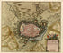Plan De Mons from a Collection of Plans of Fortifications and Battles, 1684-1709 by Relic Map Company