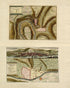 Plan De La Ville Et Chateau De Traarbach; Plan De La Ville...de Treves from a Collection of Plans of Fortifications and Battles, 1684-1709 by Relic Map Company
