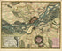 Plan Du Vieux Et Du Neuf Brisac from a Collection of Plans of Fortifications and Battles, 1684-1709 by Relic Map Company