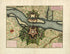 Huninque from a Collection of Plans of Fortifications and Battles, 1684-1709 by Relic Map Company