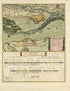 Ordre De Battaille Au Camp De Burkheim De...Allemagne from a Collection of Plans of Fortifications and Battles, 1684-1709 by Relic Map Company