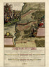 Plan De La Glorieuse Bataille Donnee...villages De Plintheim, Oberklaw Et Lutzigen from a Collection of Plans of Fortifications and Battles, 1684-1709 by Relic Map Company