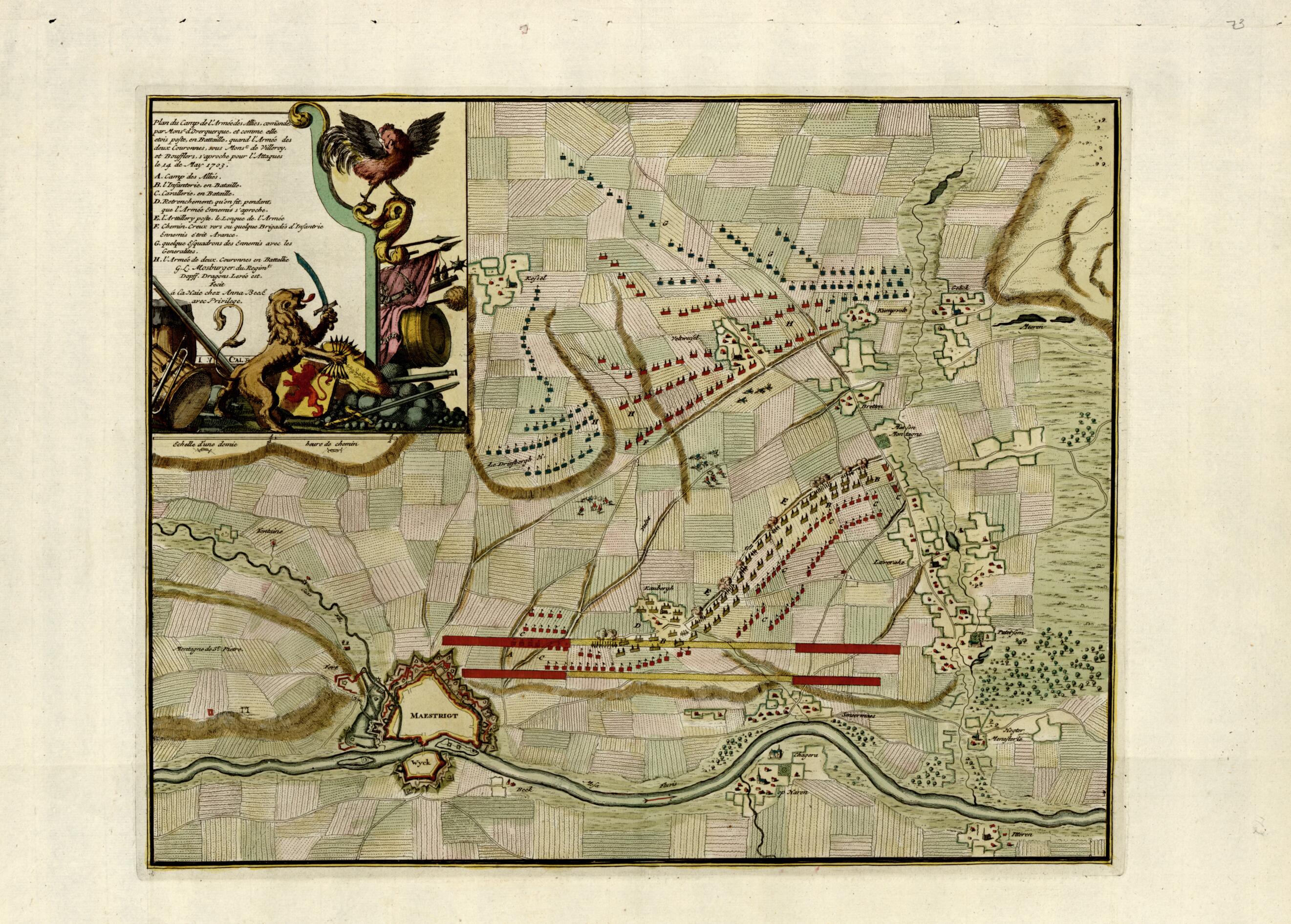 This old map of Plan Du Camp De L&