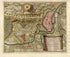 Curieuse Astekening Van De Glorieuse Actie Voorgevallen by Donawaart from a Collection of Plans of Fortifications and Battles, 1684-1709 by Relic Map Company