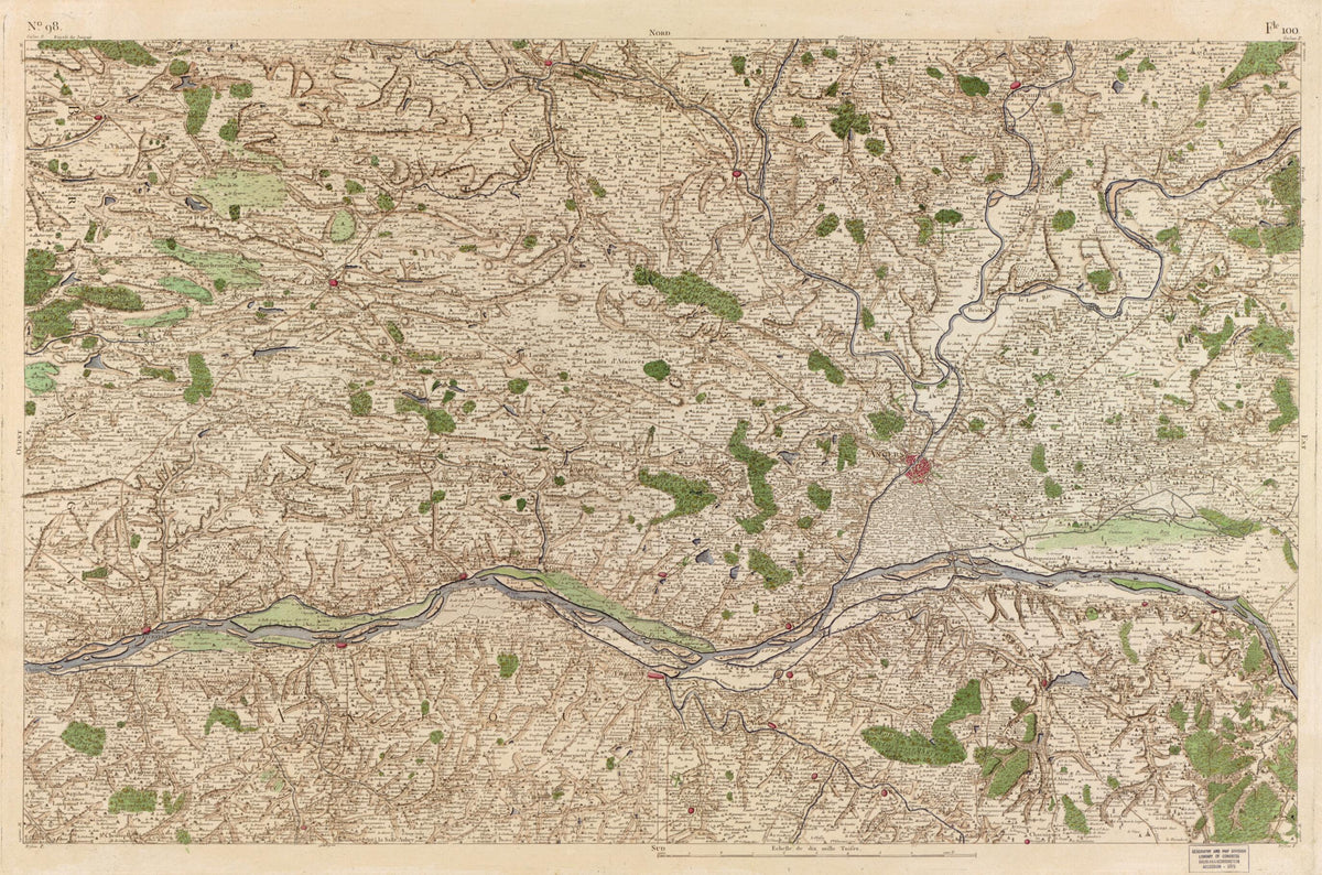 Image 101 from Carte De France 1756 by Relic Map Company