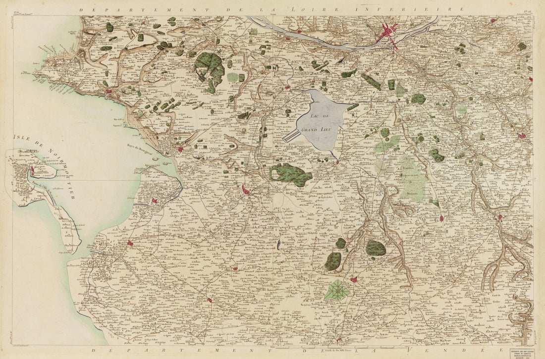 This old map of Image 136 from Carte De France from 1756 was created by  Société De La Carte De France in 1756