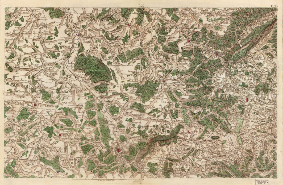 Image 149 from Carte De France 1756 by Relic Map Company