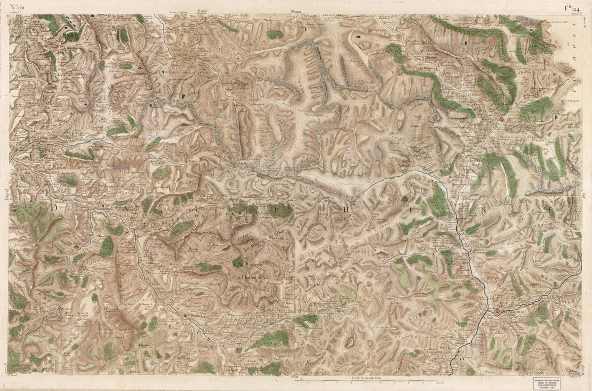 Image 157 from Carte De France 1756 by Relic Map Company