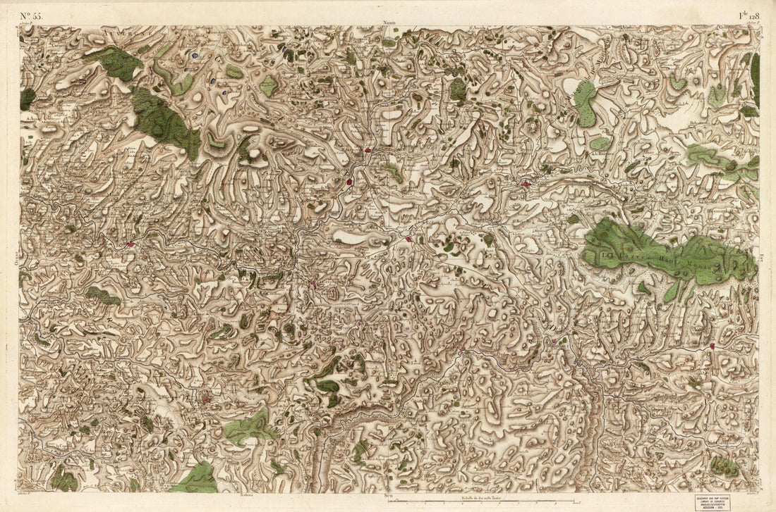 This old map of Image 57 from Carte De France from 1756 was created by  Société De La Carte De France in 1756