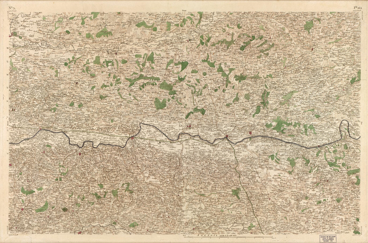 Image 74 from Carte De France 1756 by Relic Map Company