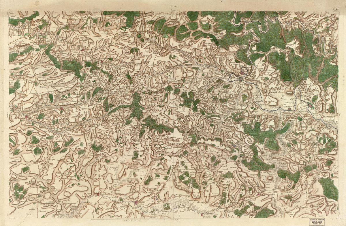 Image 81 from Carte De France 1756 by Relic Map Company