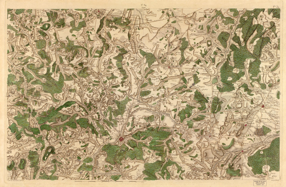 Image 87 from Carte De France 1756 by Relic Map Company