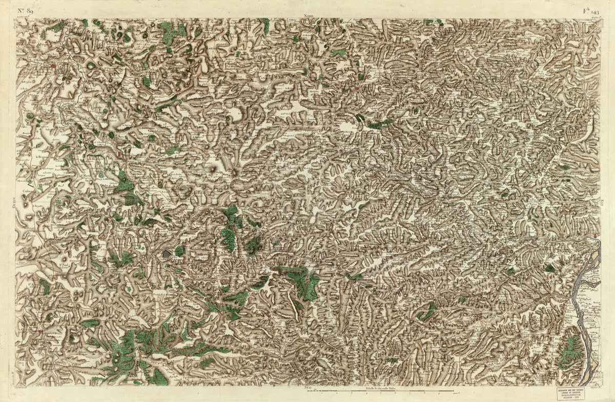 Image 92 from Carte De France 1756 by Relic Map Company