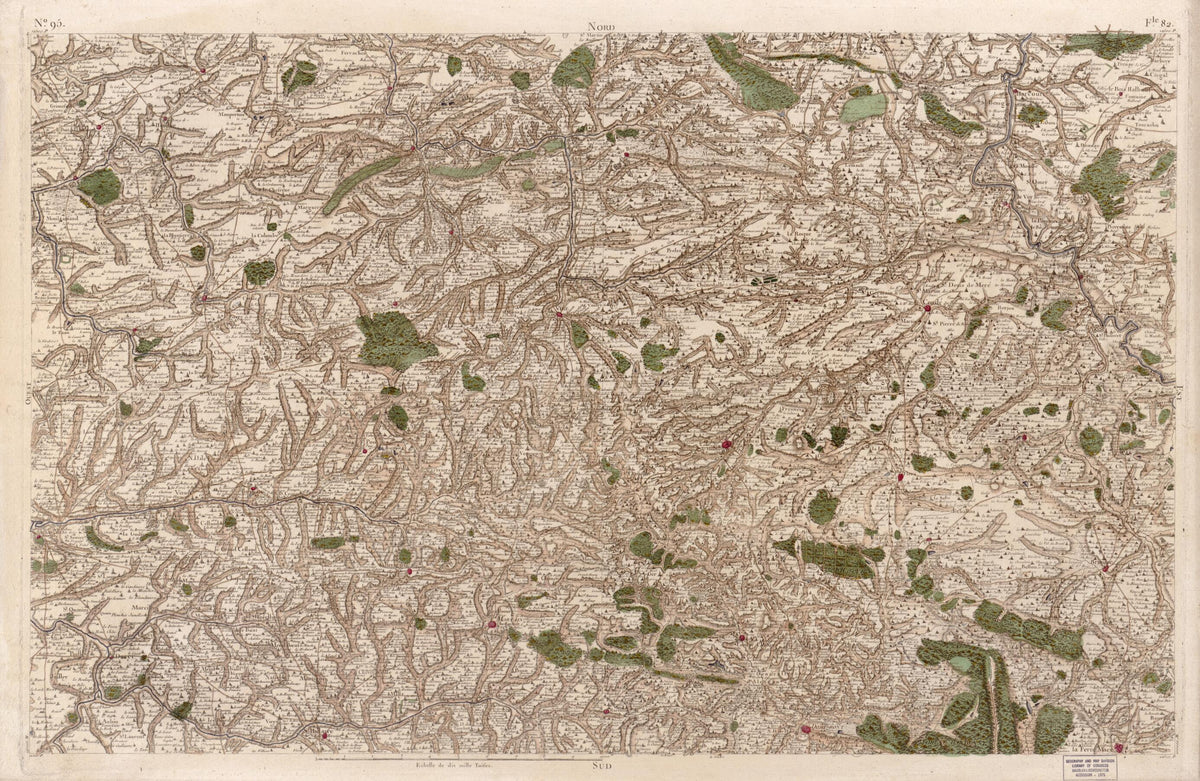 Image 98 from Carte De France 1756 by Relic Map Company