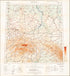 Krakau from Maps of Austria-Hungary 1919 by Relic Map Company