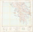 Athenai from Maps of the Balkan Peninsula 1919 by Relic Map Company