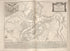 Map of St. Petersburg from 1737, Plate I from Stolichnoĭ Gorodʹ. S. Peterburgʺ. Chertilʺ Ī. Truskotʺ 1753 by Relic Map Company