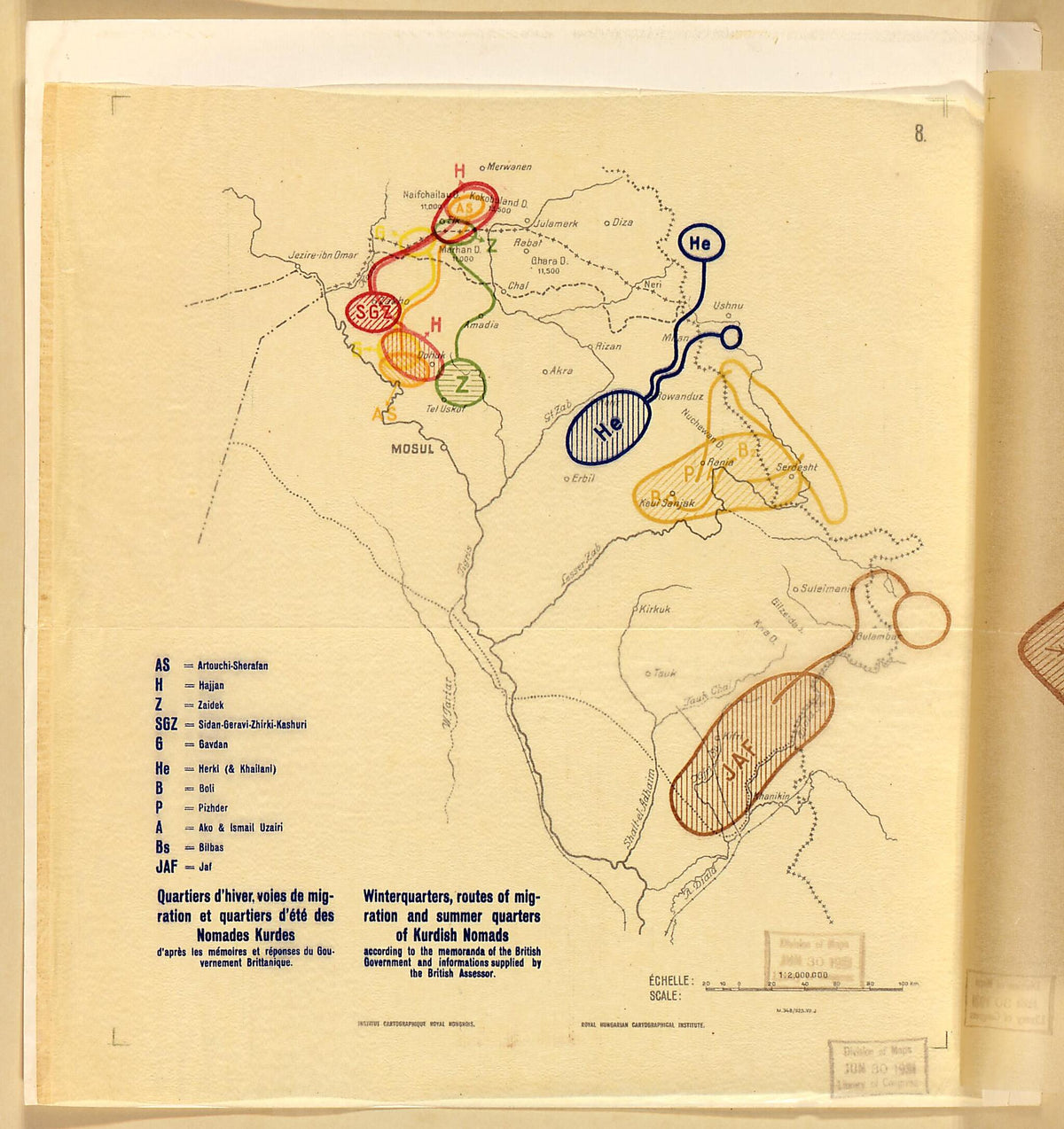 Sheet 8c: Overlay 2 from Question De La Frontière Entre La Turquie Et L&