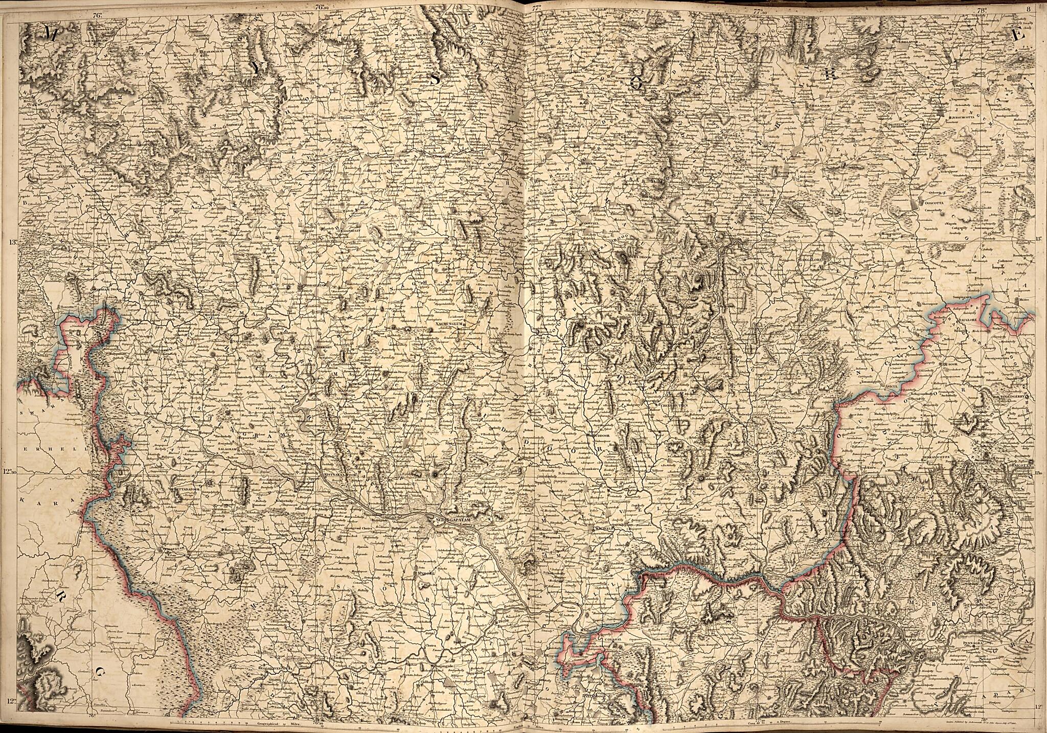 This old map of Plate 8 from Arrowsmith&