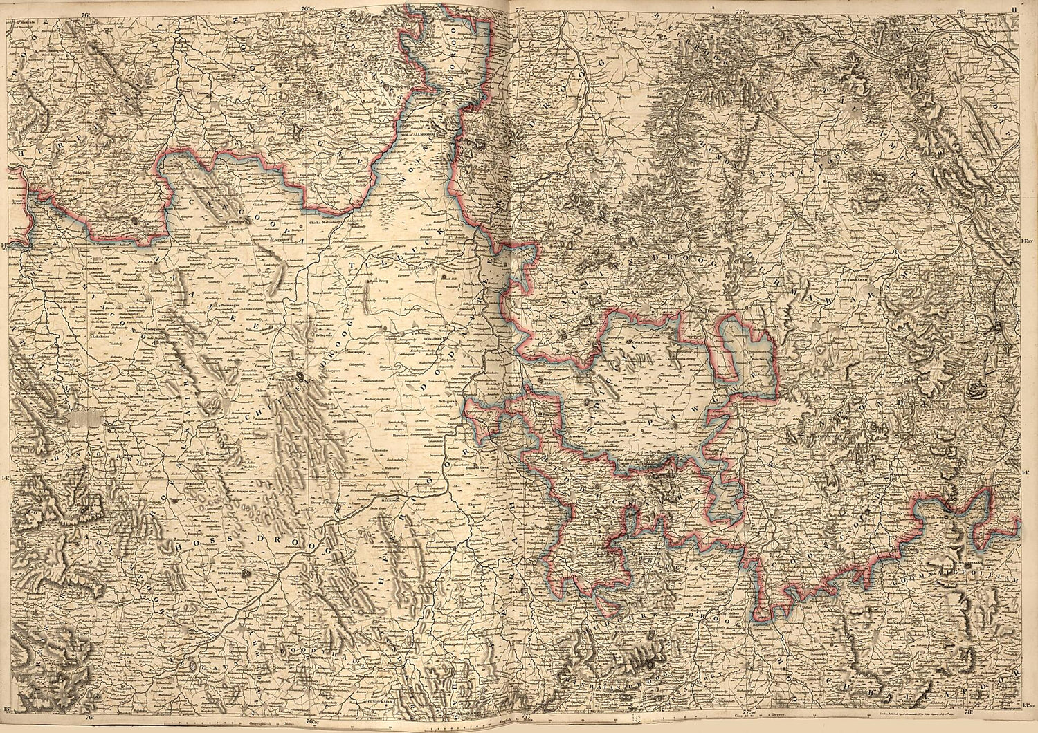 This old map of Plate 11 from Arrowsmith&