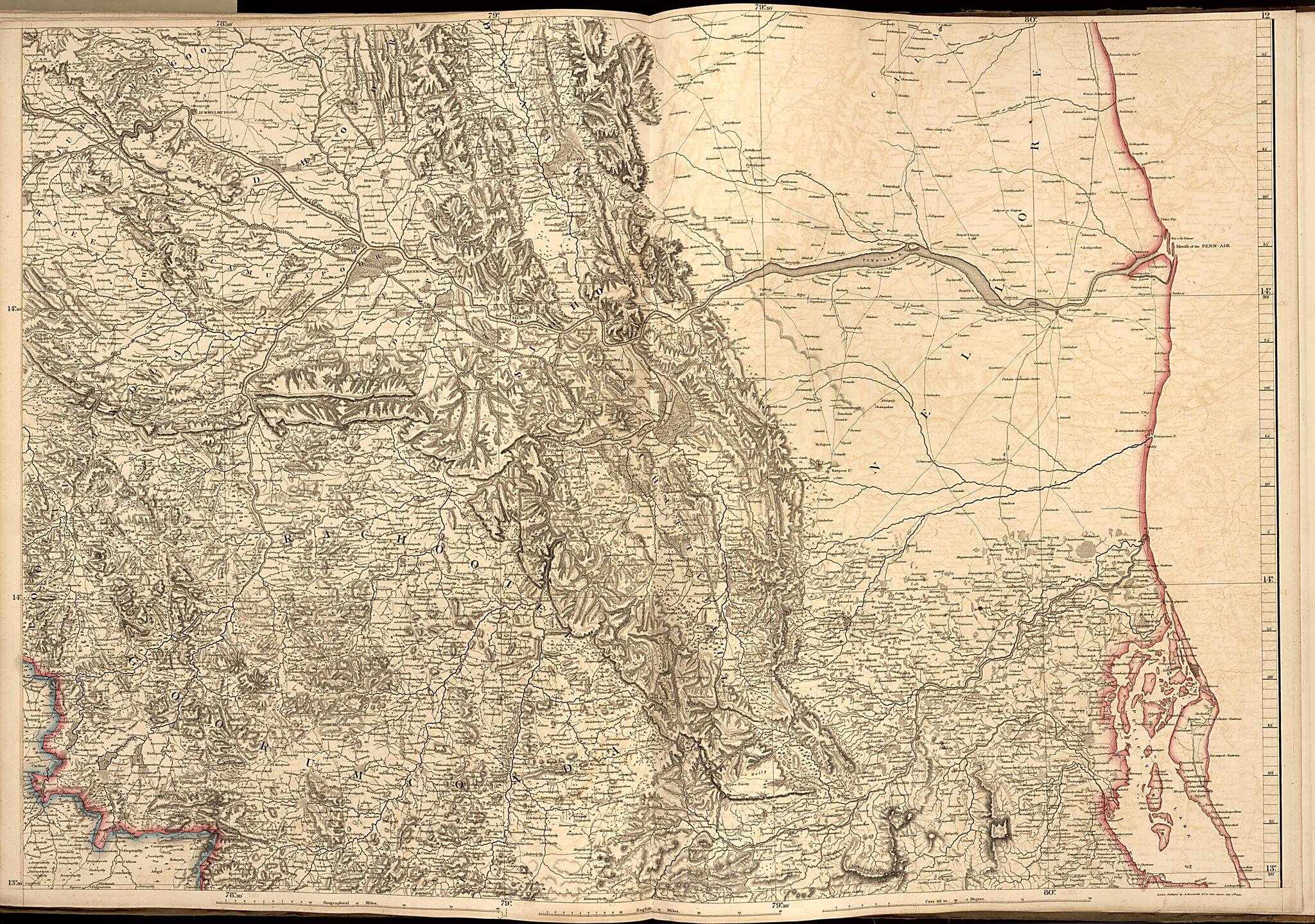 This old map of Plate 12 from Arrowsmith&