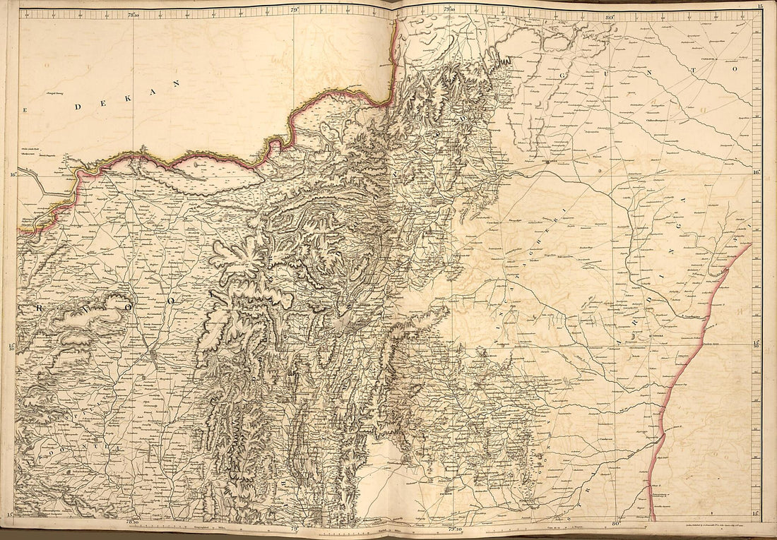 This old map of Plate 15 from Arrowsmith&