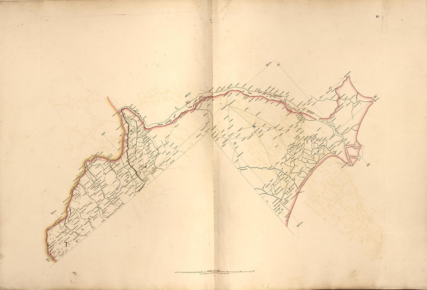 This old map of Plate 16 from Arrowsmith&