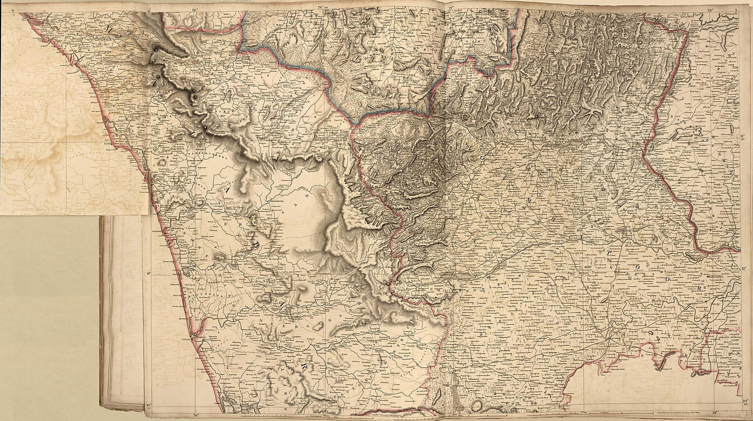 This old map of Plate 4-5 from Arrowsmith&