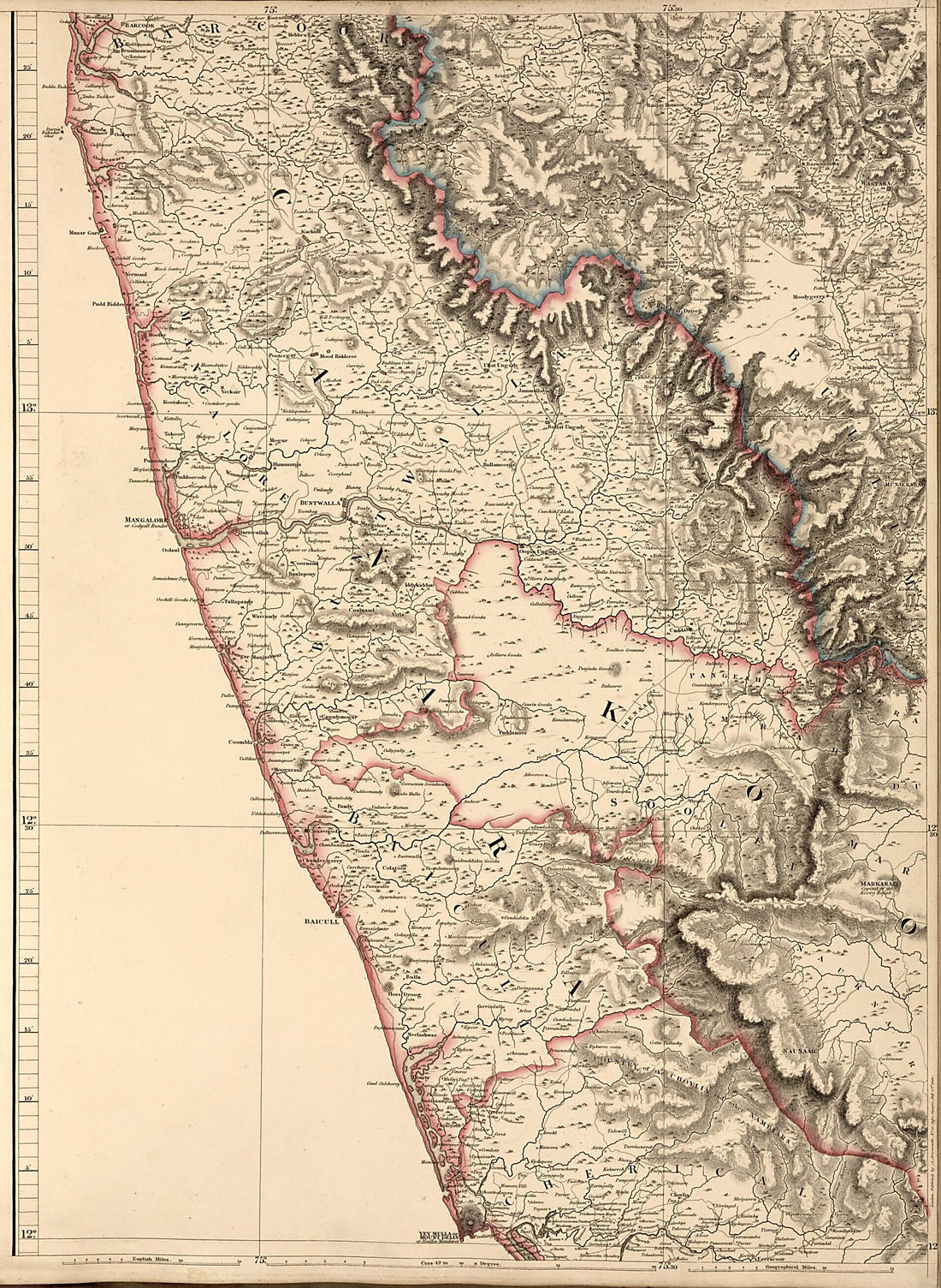 This old map of Plate 7 from Arrowsmith&