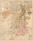 Map of Boston, 1888, Published Expressly for the Boston Directory by Relic Map Company