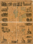 Map of the Town of Pittsfield, Berkshire County, Massachusetts in 1855 by Relic Map Company