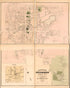 Topographical Map of Pittsfield, Berkshire Co., Massachusetts in 1876 by Relic Map Company