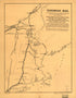 Railroad Map, Showing the Fact That About 65 Miles of Railroad to Be Constructed Would Form One of the Principal Railroad Connections On This Continent 1856 by Relic Map Company