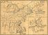 Roads Between Cape Canso and St. Louis 1851 by Relic Map Company