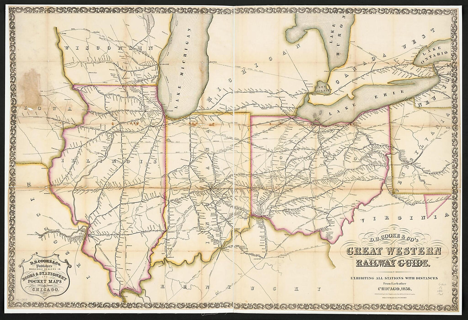 This old map of D.B. Cooke &amp; Co&