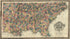 Railway and County Map of the Southern States; Embracing the States of N. Carolina, S. Carolina, Georgia, Alabama, Florida, Mississippi, Louisiana, Arkansas, and Tennessee Exhibiting All the Towns, Villages, Stations, & Landings; the Rivers, Railways,... by Relic Map Company
