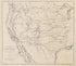 Map of Routes for a Pacific Railroad, Compiled to Accompany a Report of the Hon. Jefferson Davis, Sec. of War in 1857 by Relic Map Company