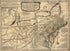 Jersey, New-York, Connecticut, and Rhode-Island: of Aquanishuonîgy the Country of the Confederate Indians Comprehending Aquanishuonigy Proper, Their Places of Residence, Ohio and Thuchsochruntie Their Deer Hunting Countries, Couchsachrage and Skaniad... by Relic Map Company