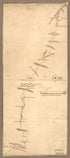 Map of a Route Through South West Pennsylvania from Fort Loudon, Franklin Co. to Fort Pitt, Pittsburgh 1763 by Relic Map Company